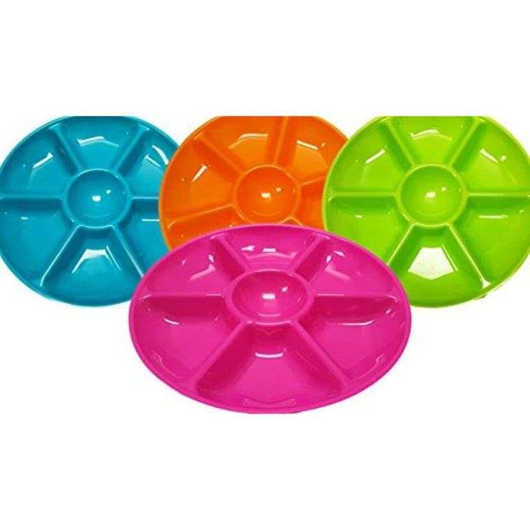 Set of 4 Assorted Colors Multipurpose Trays