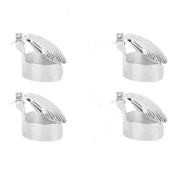 Set of 4 Automatic Fire Extinguishing Candle Extinguishers - Clip - On for Safe Candle Use