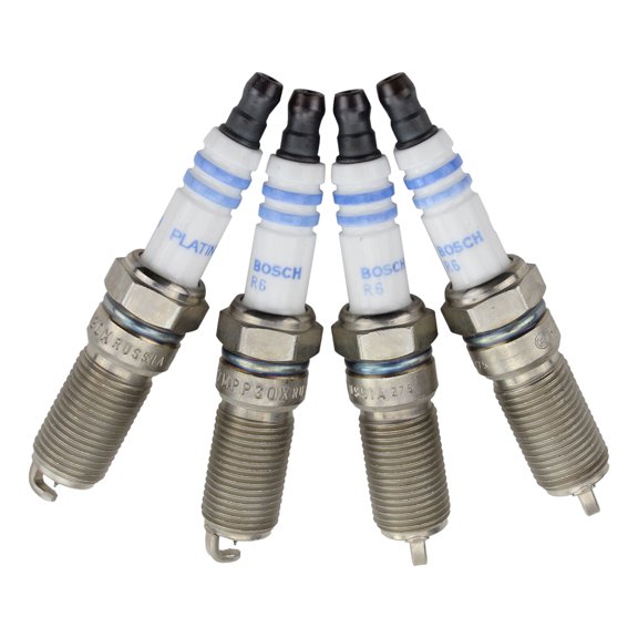 Set of 4 BOSCH OE Fine Wire PLATINUM Power Performance Spark Plugs # 6728
