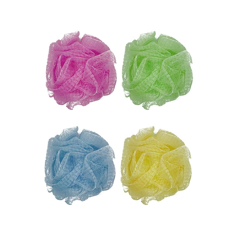 Set Of 4 Travel Loufas Bath Sponge Dead Skin Remover Shower Exfoliating Scrubber Set Of 4 Travel Loufas Bath Sponge Dead Skin Remover Shower Exfoliating Scrubber
