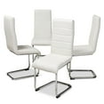 thumbnail image 1 of Set of 4 Baxton Studio Marlys Modern and Contemporary Faux Leather Upholstered Dining Chairs, Multiple Colors, 1 of 7