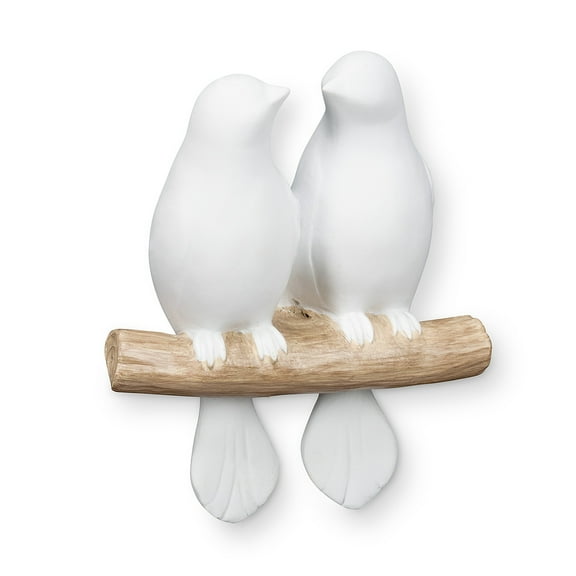 Set of 4 Birds on Branch Wall Decor