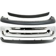 thumbnail image 1 of Set of 4 Bumper Face Bars Front Chrome for Ram Truck Dodge 1500 2500 3500 03-05, 1 of 6