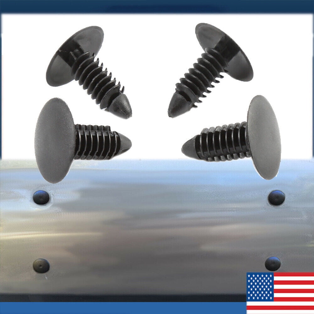 Set of 4 Bumper Plugs Front License Plate Holes Cover, NEW. 67mm hole