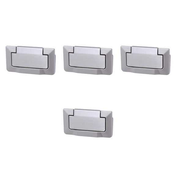 Set of 4 Cabinet Hinges Drawer Handle Easy to Install