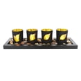thumbnail image 1 of Set of 4 Candle Tealight Candlestick Coffee Table Centerpiece Decor , Leaf, 1 of 8