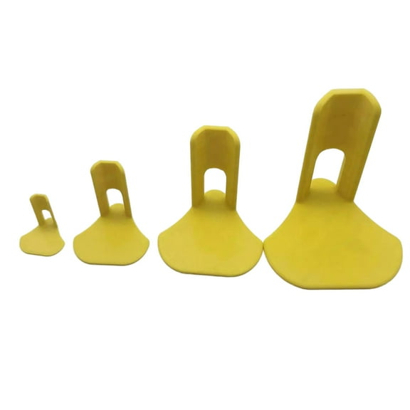 Set of 4 Chicken Leg Splint For Injured Bird Poultry Feet Plastic Leg Brace For Poultries Recovery Easy to Use Accessory