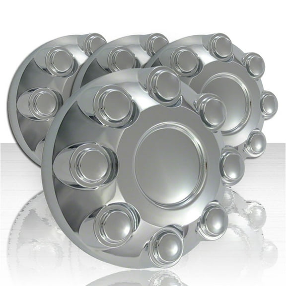 Set of 4 Chrome ABS Center Caps for 2003-2009 Dodge RAM 3500 SRW
