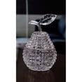 thumbnail image 1 of Icy Giftware Diamond Cut Pear Decorative Jars - 7" - Clear - Set of 4, 1 of 3