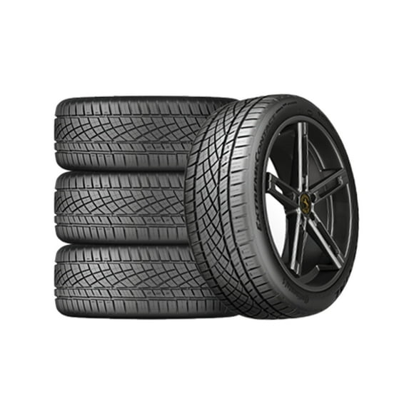 Set of 4 Continental ExtremeContact DWS06 PLUS 205/55ZR16 91W Tires Fits: 2012-13 Honda Civic EX-L, 2014-15 Honda Civic EX