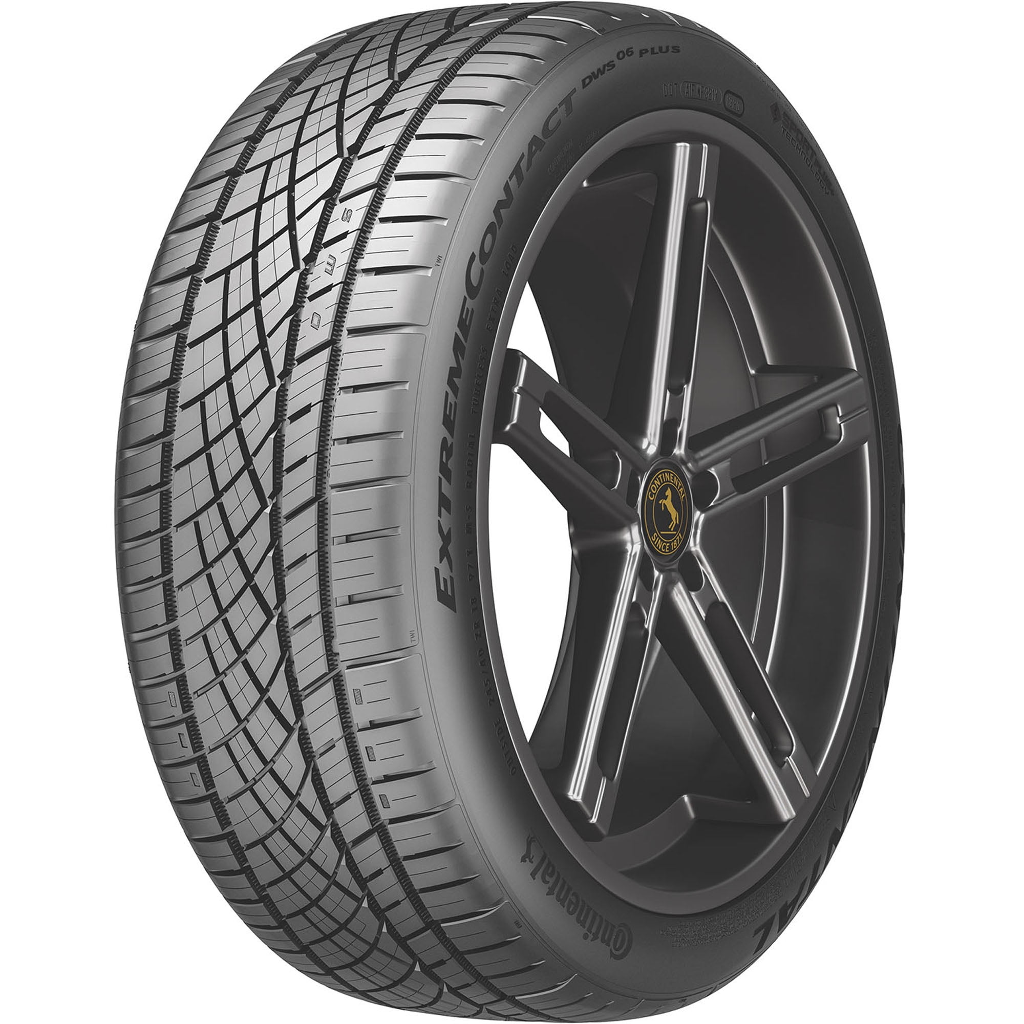 Continental ExtremeContact DWS06 PLUS Tires, 245/40ZR20 99Y XL 