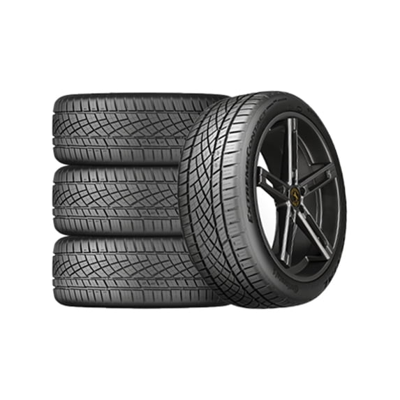 Set of 4 Continental ExtremeContact DWS06 PLUS 255/45ZR19 104W XL Tires Fits: 2021-23 Tesla Y Long Range, 2010-19 Ford Taurus SEL
