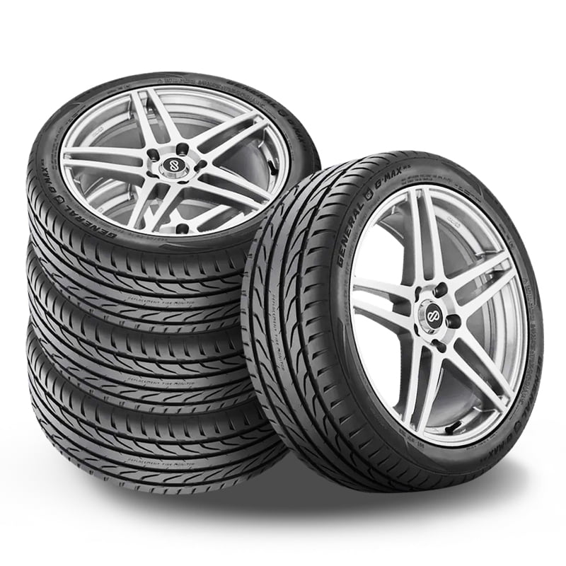Set of 4 Continental GMax RS 225/45R17 91W Tires 15492650000 / 225/45