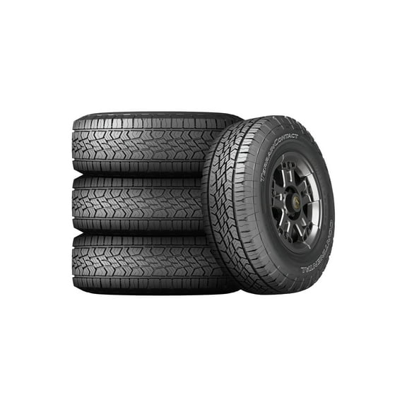 Set of 4 Continental TerrainContact A/T 255/65R17 110S Tires