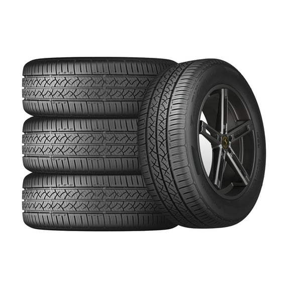 Set of 4 Continental TrueContact Tour 205/65R16 95T Tires Fits: 2016-21 Chevrolet Malibu L, 2012-13 Toyota Camry Hybrid LE