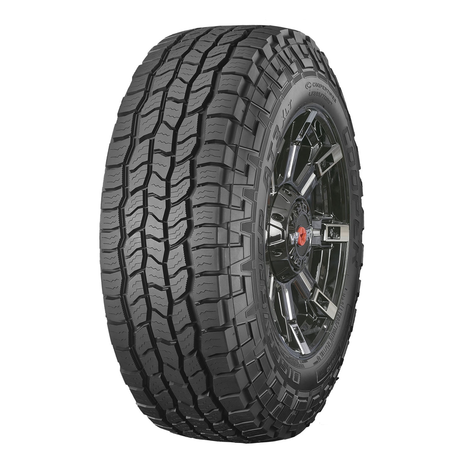 Set of 4 Cooper Discoverer AT3 XLT LT275/65R20 126/123S E Tires Fits: 2020-23 GMC Sierra 2500 HD AT4, 2011-22 Ford F-250 Super Duty Lariat