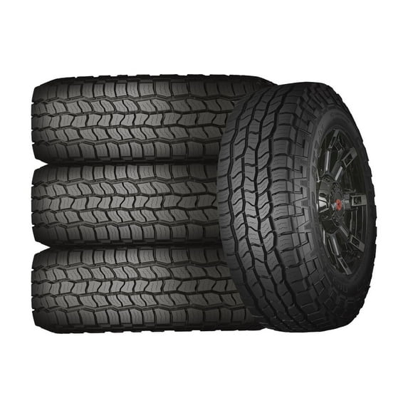 Set of 4 Cooper Discoverer AT3 XLT LT315/70R17 121/118S E Tires Fits: 2017-22 Ford F-150 Raptor, 2003-09 Hummer H2 Base