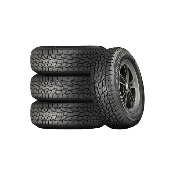 Set of 4 Cooper Evolution Winter 205/60R16 92T Tires Fits: 2010-12 Ford Fusion S, 2015-17 Kia Soul LX