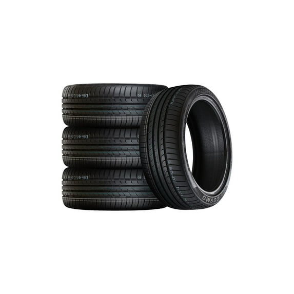Set of 4 Cosmo MuchoMacho 215/40R18 89Y XL Tires Fits: 2012 Honda Civic Si HFP, 2013 Hyundai Veloster Turbo