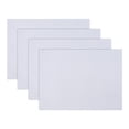 thumbnail image 1 of Set of 4 Cotton Linen Placemats, Rustic Rectangular Placemats for Dining Table Decor Washable Kitchen Table Mat Wipe Clean Light Gray 17.7x13inch, 1 of 6