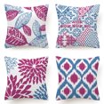 thumbnail image 1 of Set of 4 Decorative Throw Pillow Cases Cushion Covers for Home Sofa Office,18in*18in, 1 of 2