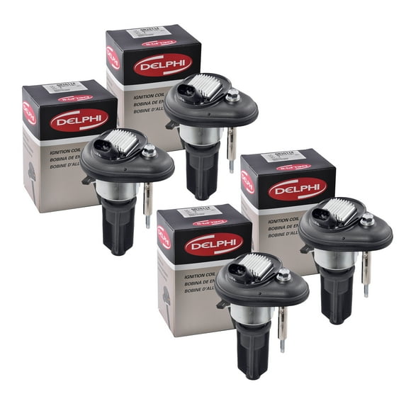Set of 4 Delphi Direct Ignition Coil GN10114 for Chevrolet GMC Oldsmobile 02-08