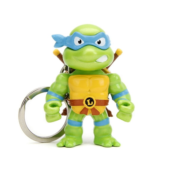 Set of 4 Diecast Figure Key Chains "Teenage Mutant Ninja Turtles" TV Series "Metalfigs" Series Diecast Models by Jada