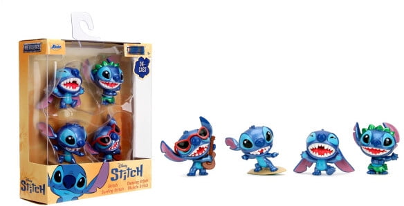 Jada Toys - Disney - Stitch Metalfigs 4-Pack Die-Cast Figures, 2.5 Scale