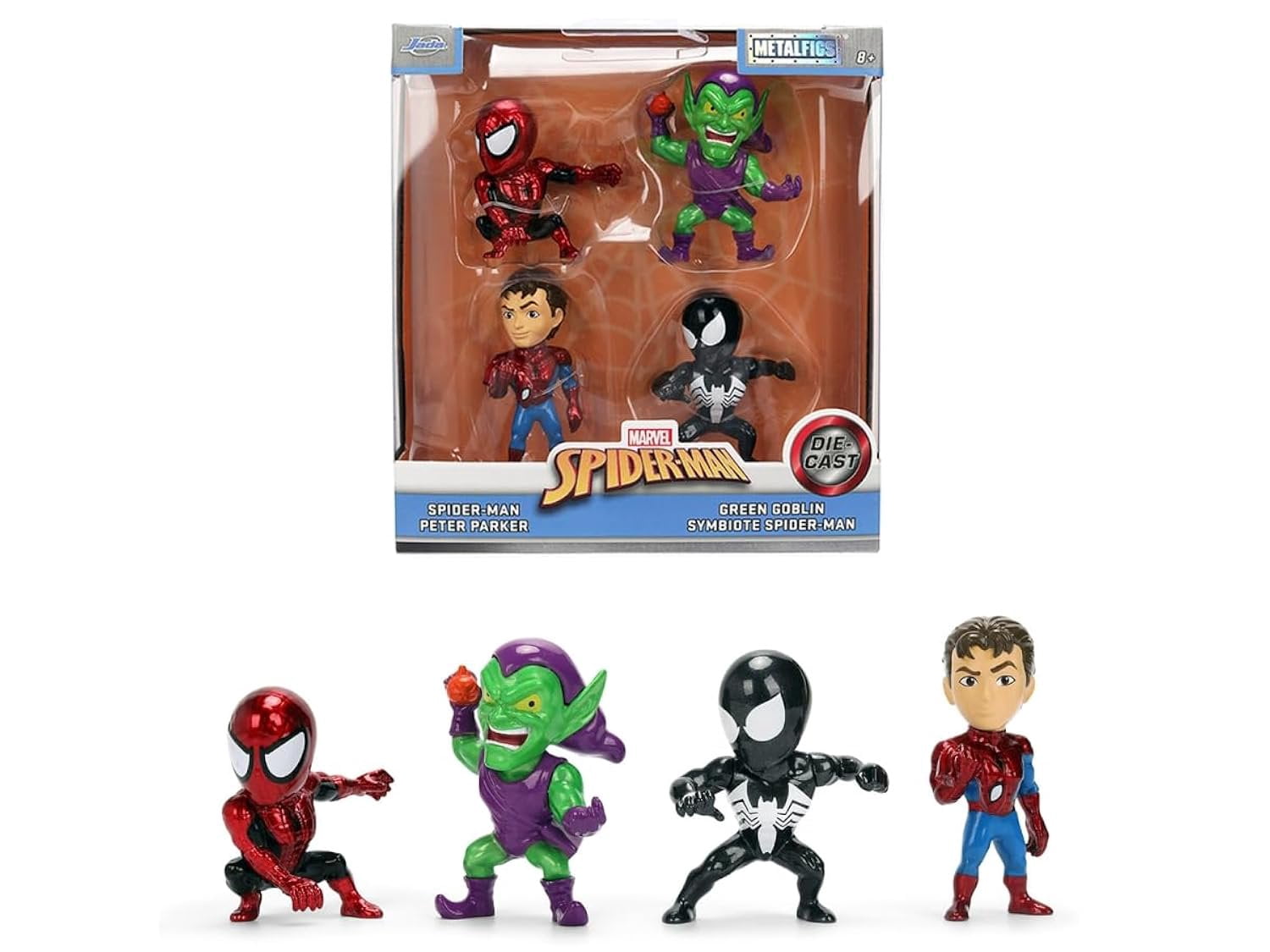 Jada 37319 Diecast Figures Spider-Man Wave 3 Metal Figs Series