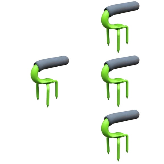 Set of 4 Digging and Loosening Soil for Farmers Outdoor Ripper Rake