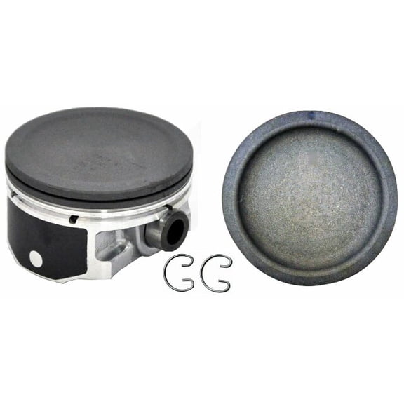 Set of 4 Dish Top Hypereutectic Pistons for 02-08 Saturn/GM 2.2L/134 Ecotec | Standard Size | 86.00mm Bore Diameter