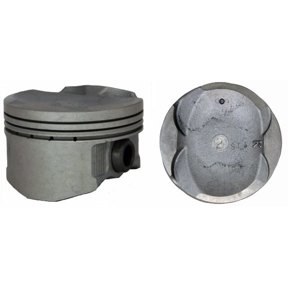 Set of 4 Dish Top Pistons for 043-12 Toyota/Scion 1.5L/1497 1NZFE | .50mm (.020 Oversized) | 75.50mm Bore Diameter