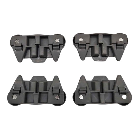 Set of 4 Dishwasher Rollers Plastic Dish Rack Wheel Suitable for Multiple Models