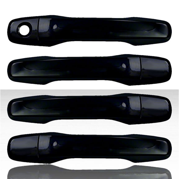 Set of 4 Door Handle Covers for 2011-2019 Ford Explorer - Gloss Black