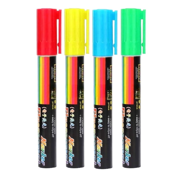 Pack of 4 Multiple Color Water Based Marking Pens Bees Identification Markers Water Based Pens in Distinct Color