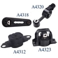 thumbnail image 1 of Set of 4 Engine Motor Mounts Compatible with 2009-2014 Nissan Cube 2007-2012 Nissan Versa 1.8L Replacement for A4312 A4318 A4320 A4323, 1 of 5