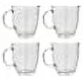 thumbnail image 1 of Set of 4 Epure Glass Coffee Mugs! Housewarming Gift or To Upgrade Your Dishware! - 12oz Coffee Mug, 1 of 1