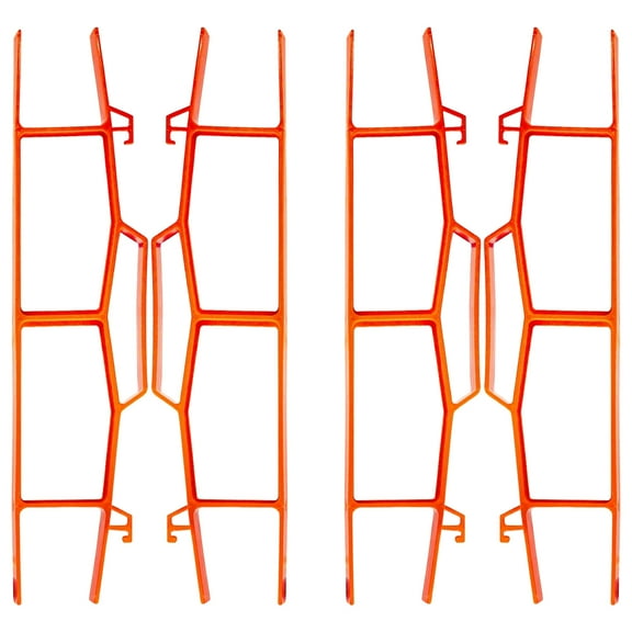 Set of 4 Extension Cord Wraps 17-1/2" Length, Each Hold Up To 150 Feet - Black Duck Brand