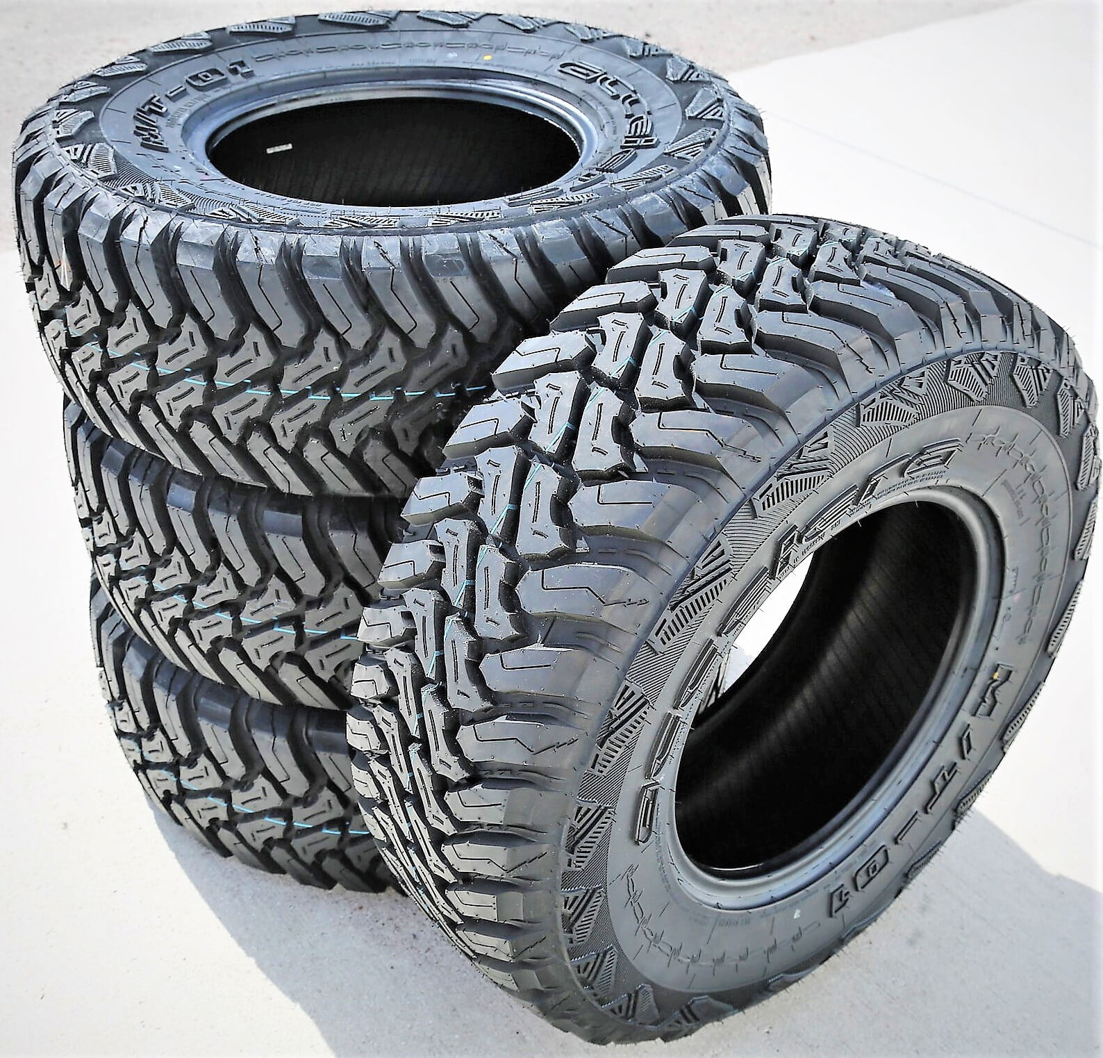 Accelera M/T01 LT 35X12.50R17 Mud Tires All Season, Light Trucks, Load E (10 Ply) Set of 4