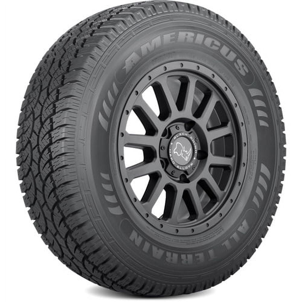 Set of 4 (FOUR) Americus All Terrain LT 245/75R16 Load E 10 Ply AT A/T Tires Fits: 2015 Toyota Tacoma TRD Pro, 1995-2002 Chevrolet Tahoe LT