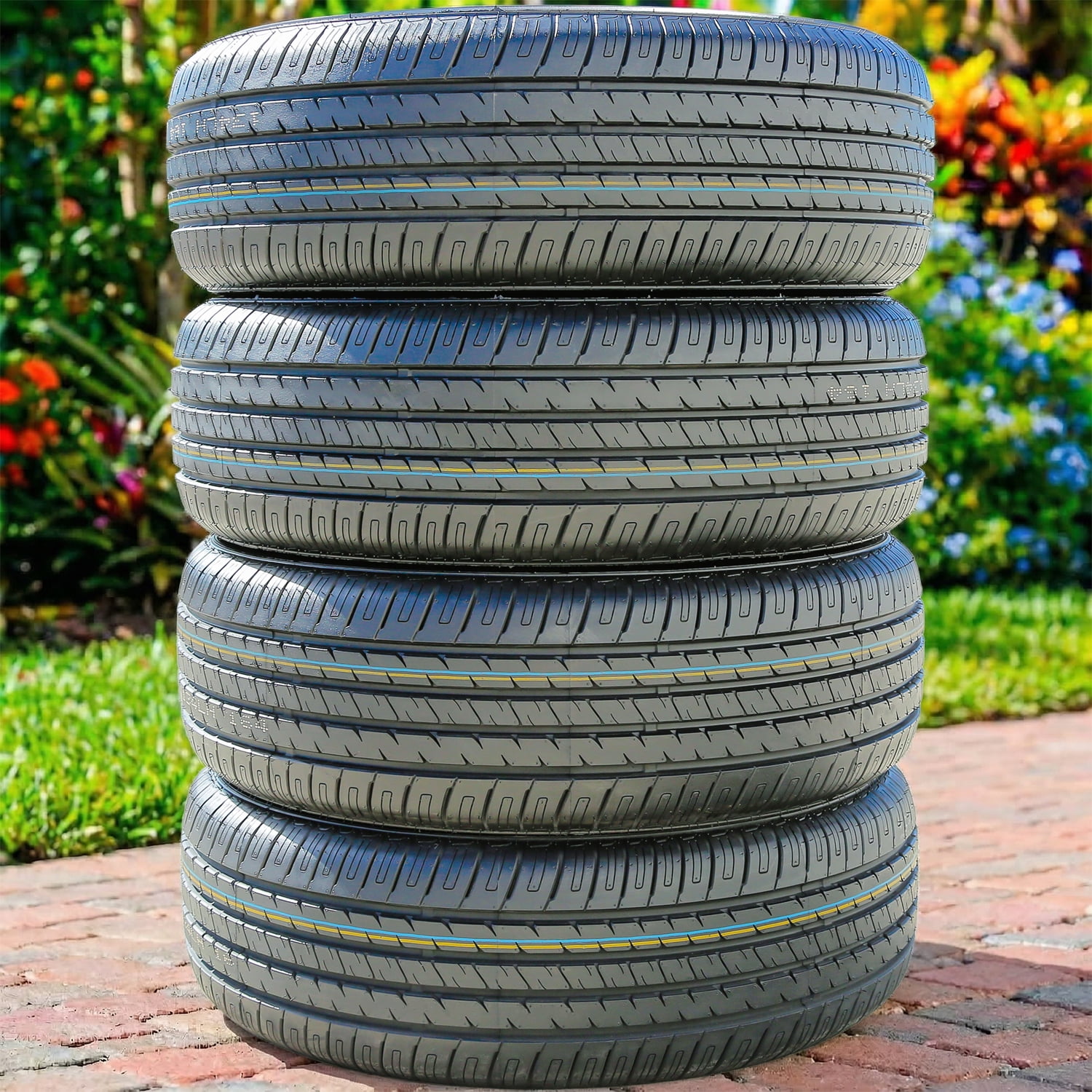 (FOUR) Armstrong Blu-Trac PC 235/65R16 103H A/S All Season Tires Fits: 2008 Suzuki XL-7 JX, 2007 Suzuki XL-7 Base