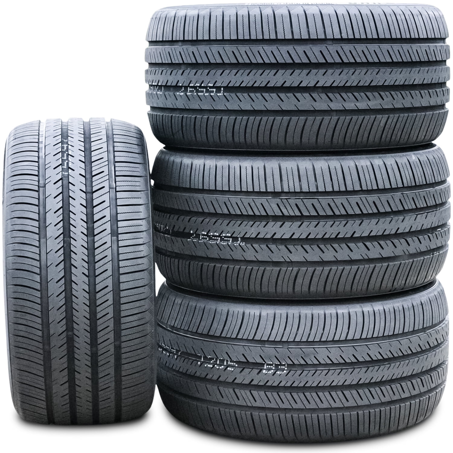 Atlas Tire Force UHP 245/50R19 105W Extra Load High Performance All-Season Sport Utility Vehicle Set of 4 Tires