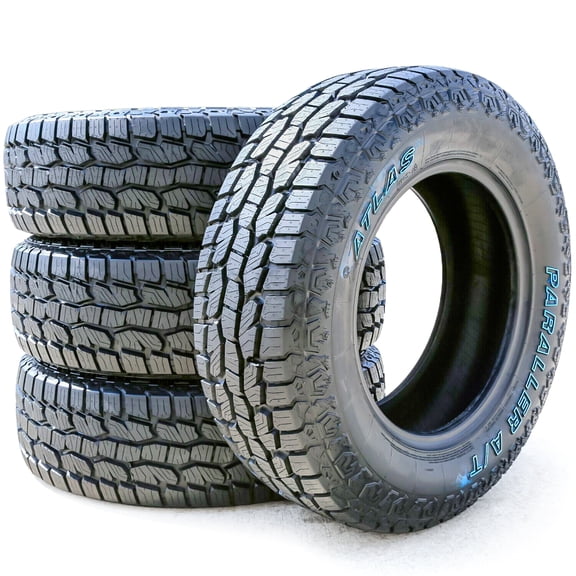 Atlas Tire Paraller A/T 275/60R20 115T Standard Load owl All Terrain All-Season Sport Utility Vehicle Set of 4 Tires