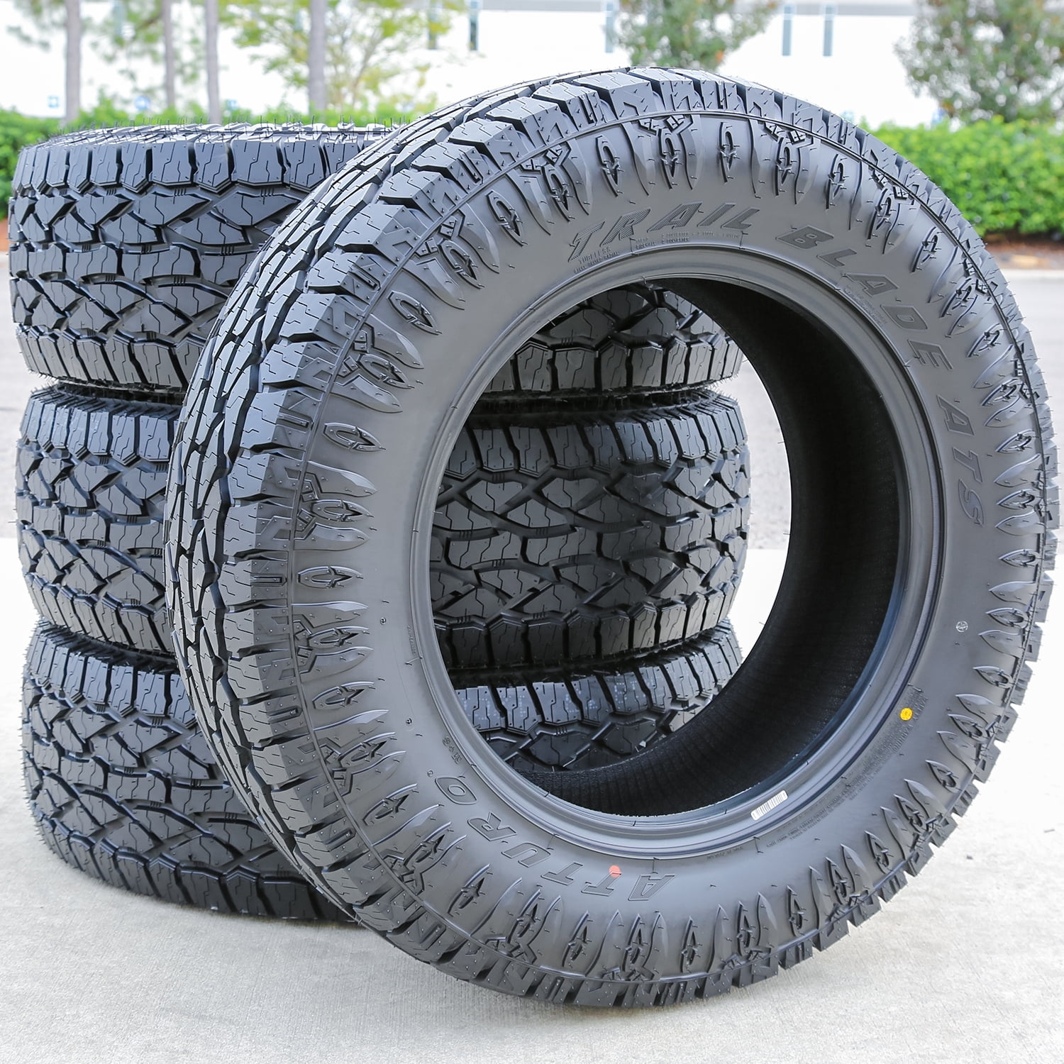 Atturo Trail Blade ATS All Terrain Tires, Set of 4, LT 275/65R18 Load E