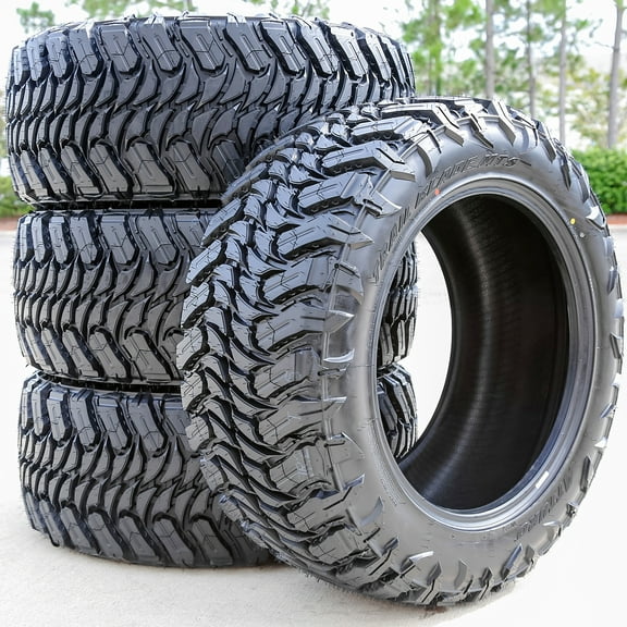 Set of 4 Atturo Trail Blade MTS 35X13.50R22 123Q F 12 Ply m/t mud Light Truck Tires