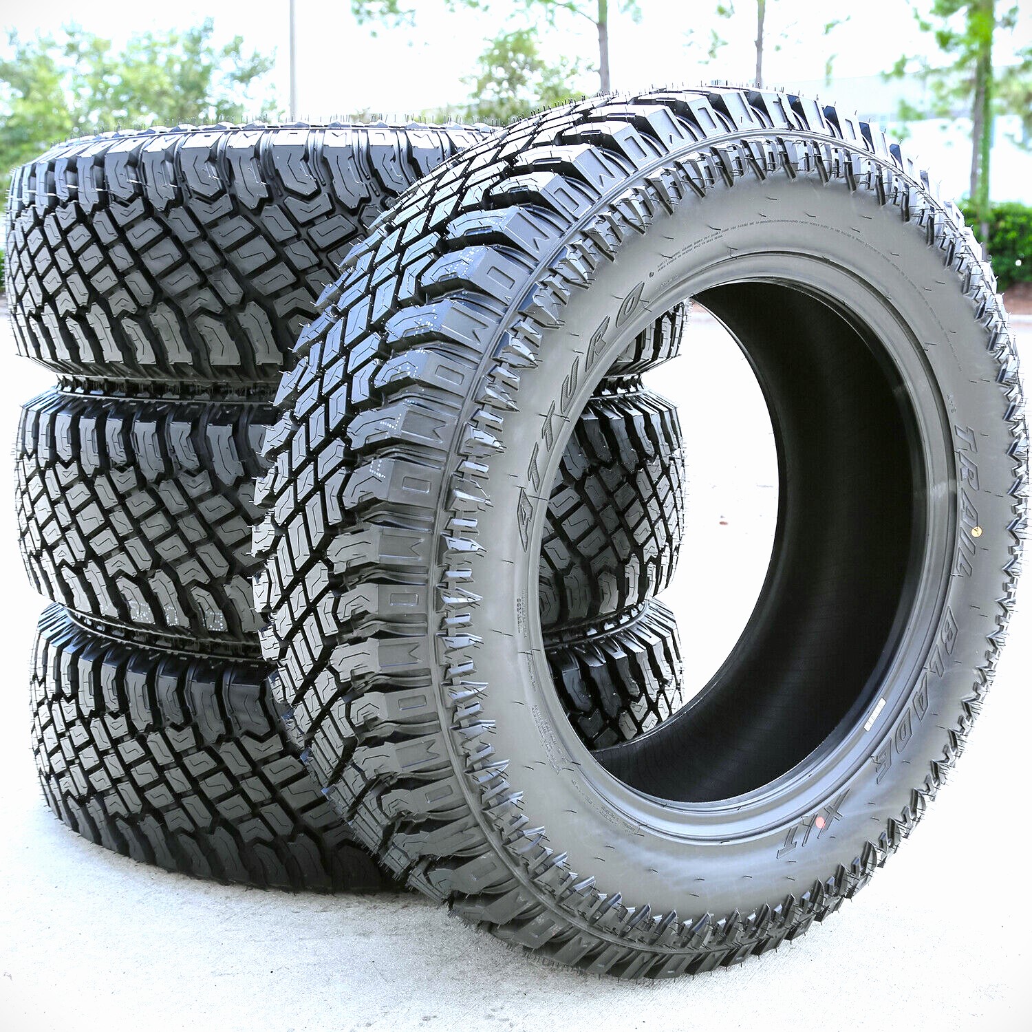 4 New Atturo Trail Blade MTS Tires - LT 35X13.50R26 Load F 12 Ply Mud Terrain