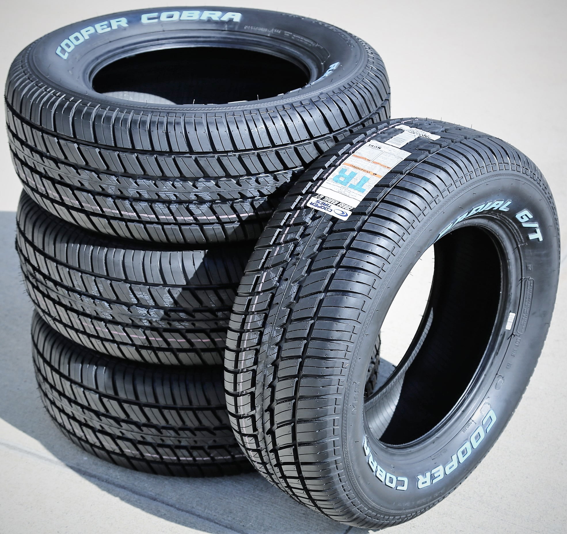 Set of 4 FOUR Cooper Cobra Radial G T 275 60R15 107T A S All Season Tires Fits 1990 92 Chevrolet C1500 WT 1990 92 GMC C1500 Sierra SLX