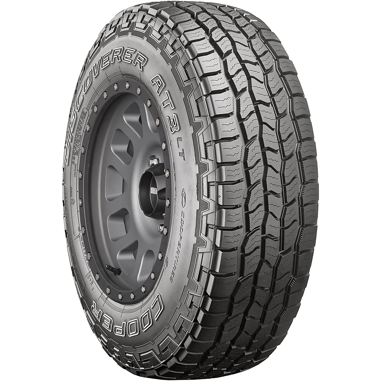 Cooper Discoverer AT3 LT 265/70R16 All Terrain Tires, 4 Set Load E 10 ...
