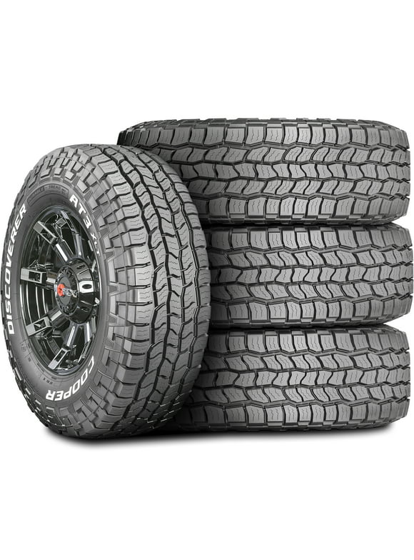 Set of 4 (FOUR) Cooper Discoverer AT3 XLT LT 275/70R18 125/122S E 10 Ply A/T All Terrain Tires