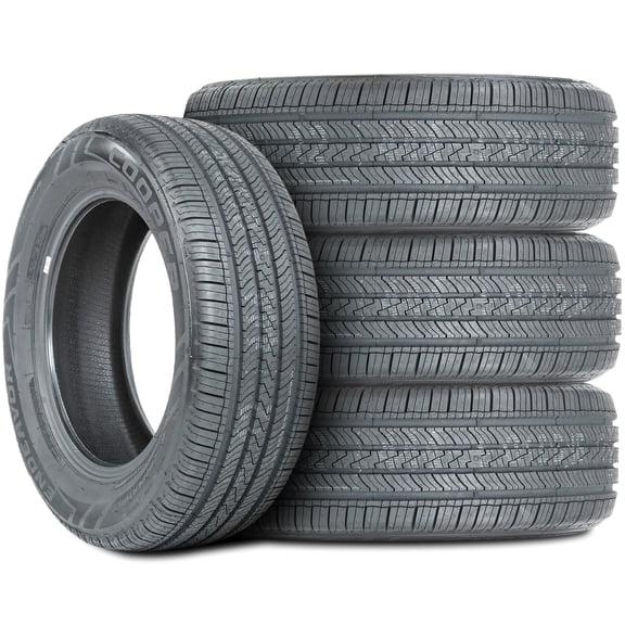 Set of 4 (FOUR) Cooper Endeavor 195/60R15 88H AS A/S All Season Tires Fits: 2005 Honda Civic Reverb, 2004-08 Nissan Sentra Base